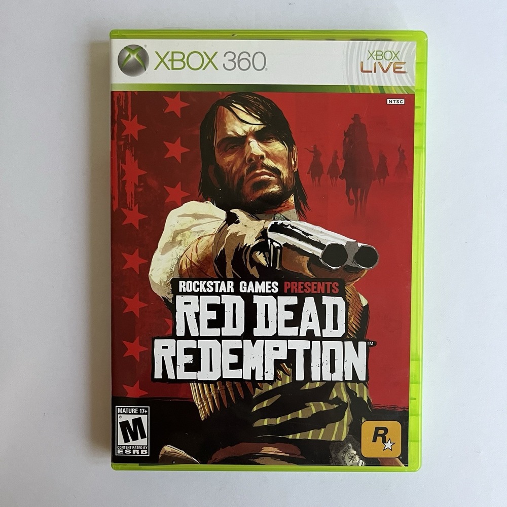 Rockstar Video Game Red Dead Redemption Xbox 360 Map Manual Action Adventure